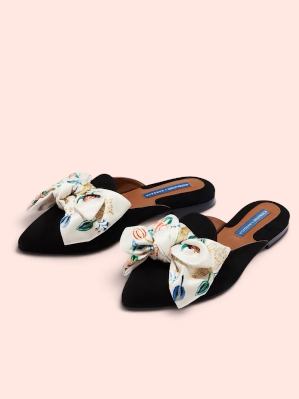 SCHUMACHER X MARGAUX Limited Edition Magical Menagerie Slip On Mules